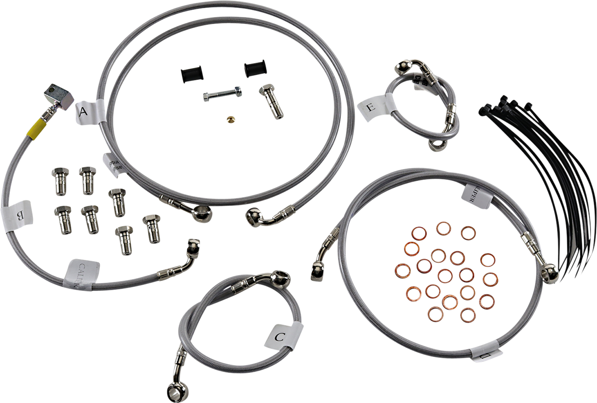GALFER Brake Line - Stainless Steel FK003D935-5 - Cycle City Outdoors
