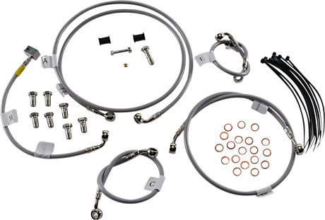 GALFER Brake Line - Stainless Steel FK003D935-5 - Cycle City Outdoors