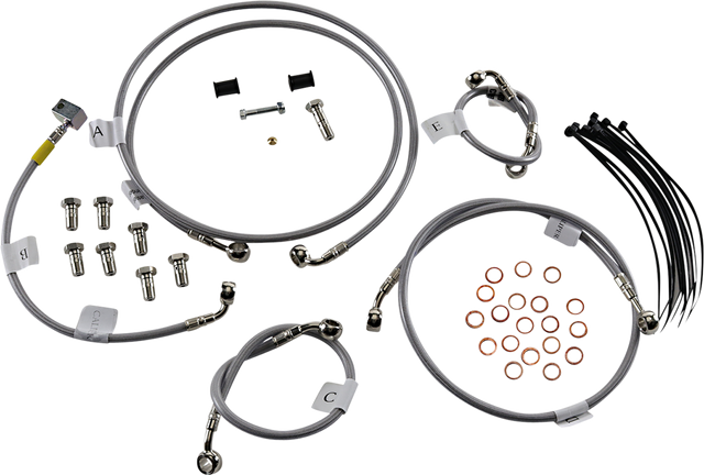 GALFER Brake Line - Stainless Steel FK003D935-5 - Cycle City Outdoors
