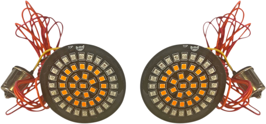 Custom Dynamics Bullet Rear Turn Signal 1156 - Amber Lens GEN-4-AR2-1156 - Cycle City Outdoors