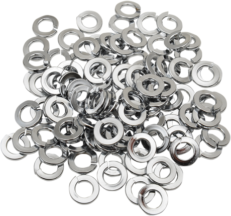 DRAG SPECIALTIES Washers - Lock - 3/8" - Chrome MPB173 - Cycle City Outdoors