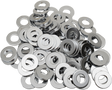 DRAG SPECIALTIES Washers - Flat - 1/4" - Chrome MPB174 - Cycle City Outdoors