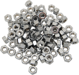 DRAG SPECIALTIES Nut - Hex - 1/4"-28 - Chrome MPB165 - Cycle City Outdoors