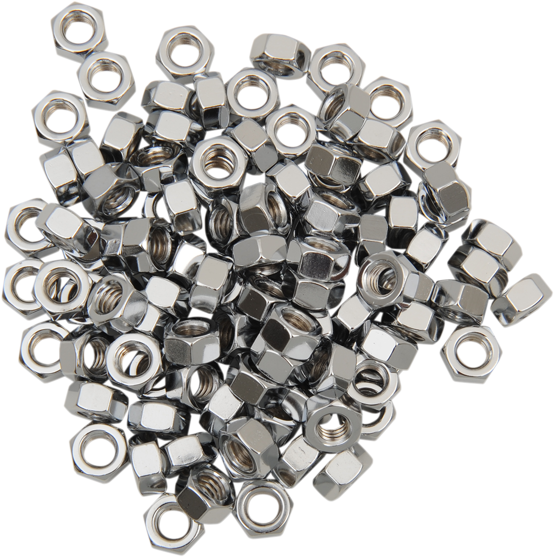 DRAG SPECIALTIES Nut - Hex - 5/16"-18 - Chrome MPB169 - Cycle City Outdoors
