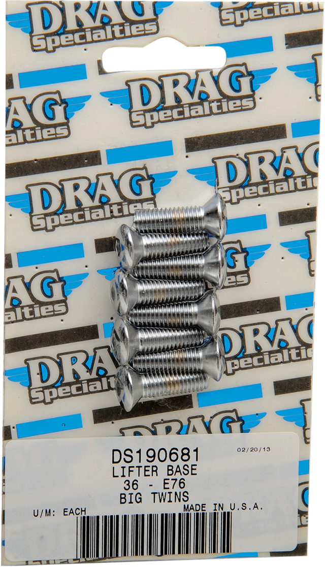 DRAG SPECIALTIES Bolt Set - Allen-Head - Lifter Base MK231 - Cycle City Outdoors