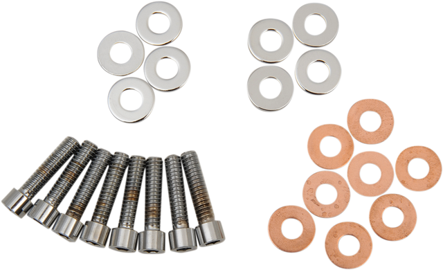 DRAG SPECIALTIES Bolt Kit - Rocker Box - Socket-Head - Smooth - Evolution MK123S - Cycle City Outdoors