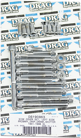 DRAG SPECIALTIES Bolt Set - Side Cover - XL MK248