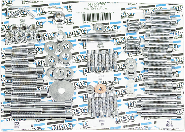 DRAG SPECIALTIES Bolt Kit - Motor - Smooth MK108S - Cycle City Outdoors