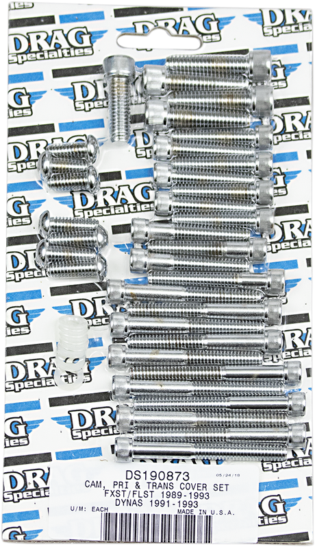 DRAG SPECIALTIES Bolt Kit - Camshaft Primary/Transmission - Socket-Head MK197 - Cycle City Outdoors
