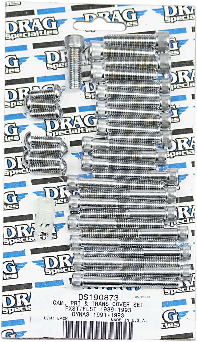 DRAG SPECIALTIES Bolt Kit - Camshaft Primary/Transmission - Socket-Head MK197 - Cycle City Outdoors