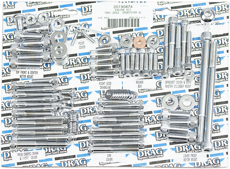 DRAG SPECIALTIES Bolt Kit - Motor - Socket-Head - XL MK244 - Cycle City Outdoors