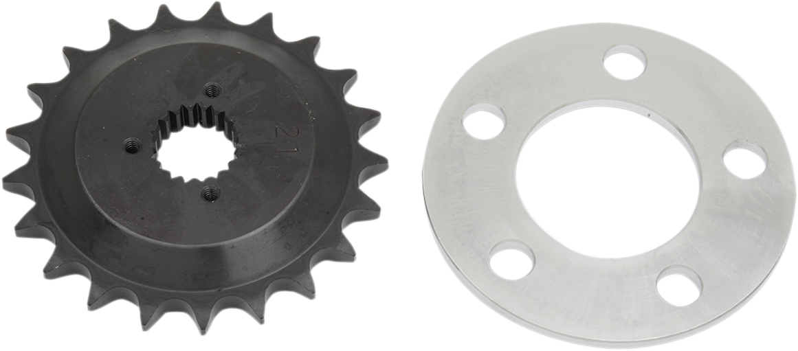 DRAG SPECIALTIES Offset Sprocket Kit - 21-Tooth 191371-BX-LB1 - Cycle City Outdoors