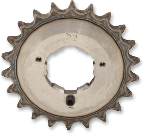 DRAG SPECIALTIES Transmission Mainshaft Sprocket - 22 Tooth 26-0037-22-SC2 - Cycle City Outdoors