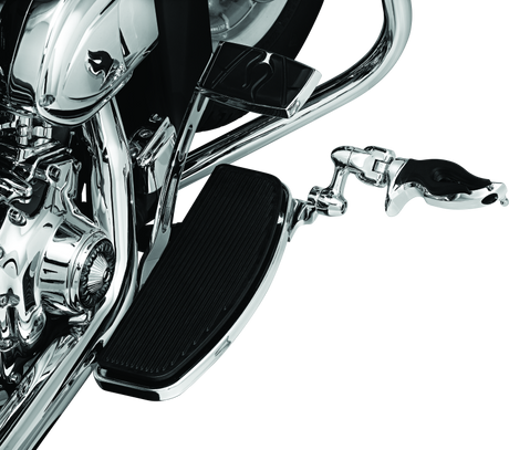 Kuryakyn Flamin Peg With Male Mount Adapter Chrome - Cycle City Outdoors
