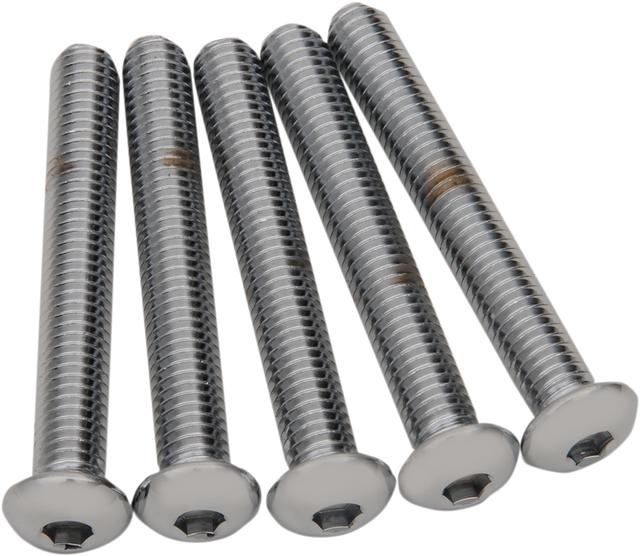 DRAG SPECIALTIES Bolts - Button Head/Replacement - 3/8"-16 x 2-3/4" - 5 Pack MPB835 - Cycle City Outdoors