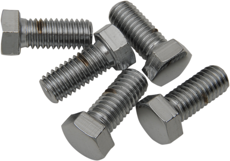 DRAG SPECIALTIES Bolts - Hex-Head - Chrome - 7/16"-14 x 1" MPB668 - Cycle City Outdoors