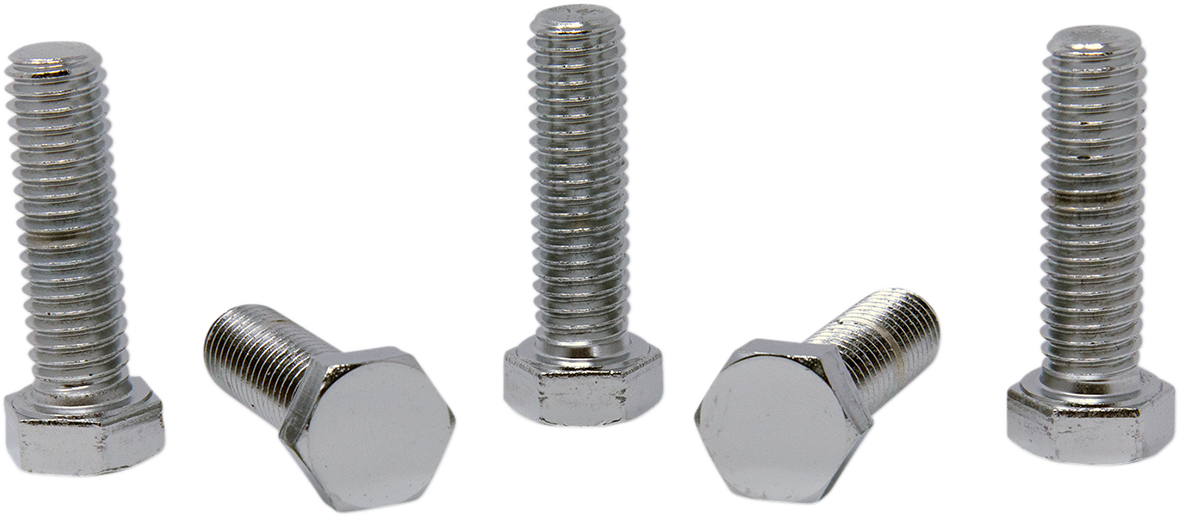 DRAG SPECIALTIES Bolts - Hex-Head - Chrome - 7/16"-14 x 1-1/2" MPB669 - Cycle City Outdoors