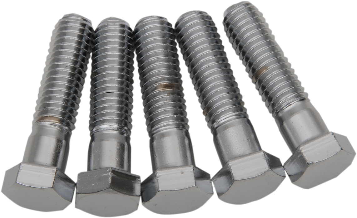 DRAG SPECIALTIES Bolts - Hex-Head - Chrome - 7/16"-14 x 1-3/4" MPB720 - Cycle City Outdoors
