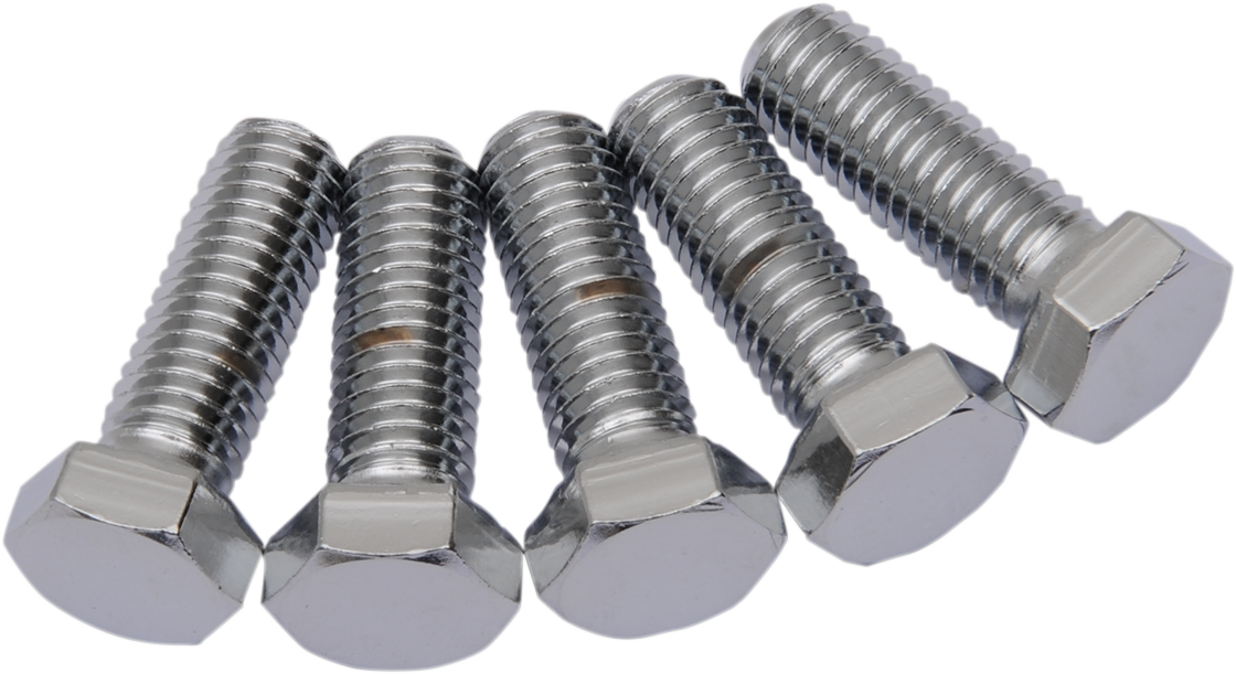 DRAG SPECIALTIES Bolts - Hex-Head - Chrome - 1/2"-13 x 1-1/2" MPB674 - Cycle City Outdoors