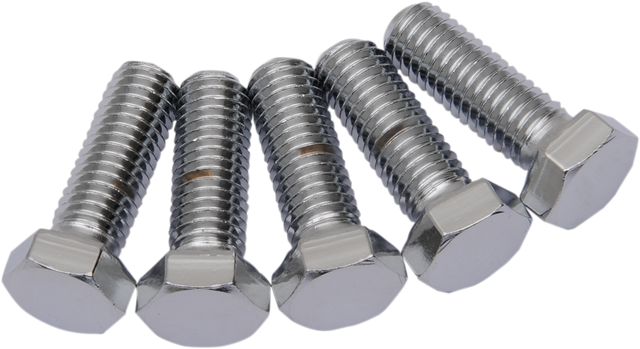 DRAG SPECIALTIES Bolts - Hex-Head - Chrome - 1/2"-13 x 1-1/2" MPB674 - Cycle City Outdoors