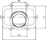 KIMPEX Carburetor Mounting Flange - Ski-Doo 104585