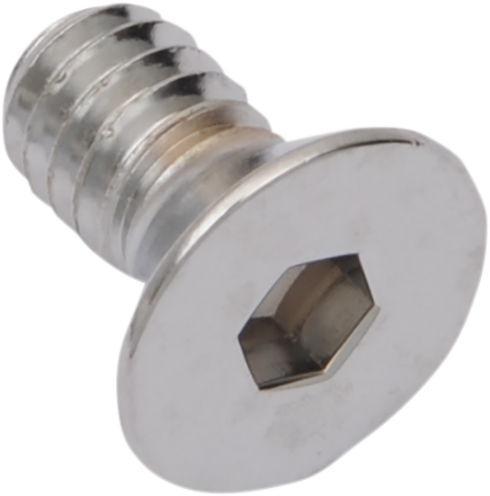 DRAG SPECIALTIES Bolts - Flat-Head - Chrome - 1/4"-20 x 1/2" MPB574 - Cycle City Outdoors