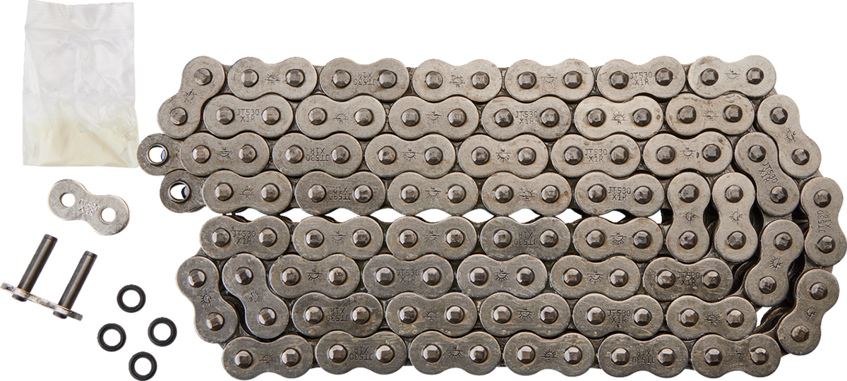 JT CHAINS JTC530X1R110RL 530 X1R - Heavy Duty Drive Chain - 110 Links | Adventure/Off-Road