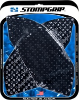 STOMPGRIP 55-10-0075B Tank Grips - Volcano - Black - Aprilia - RSV4/Tuono '10-'20 | Street
