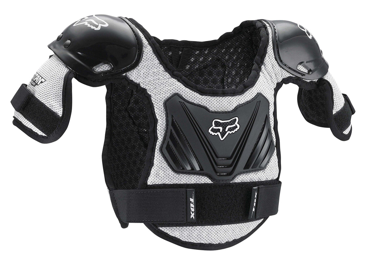 Fox Racing - Peewee Titan Roost Deflector - Black/Silver - M/L