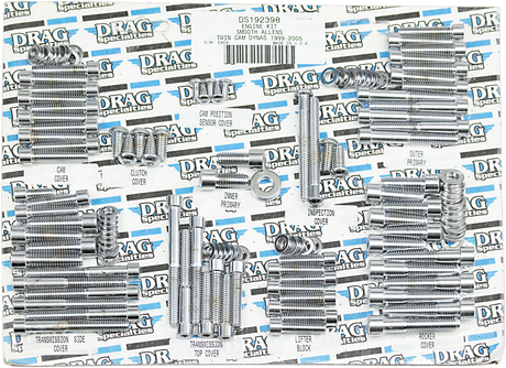 DRAG SPECIALTIES Bolt Kit - Engine - Socket-Head - Smooth - Twin Cam MK371S - Cycle City Outdoors