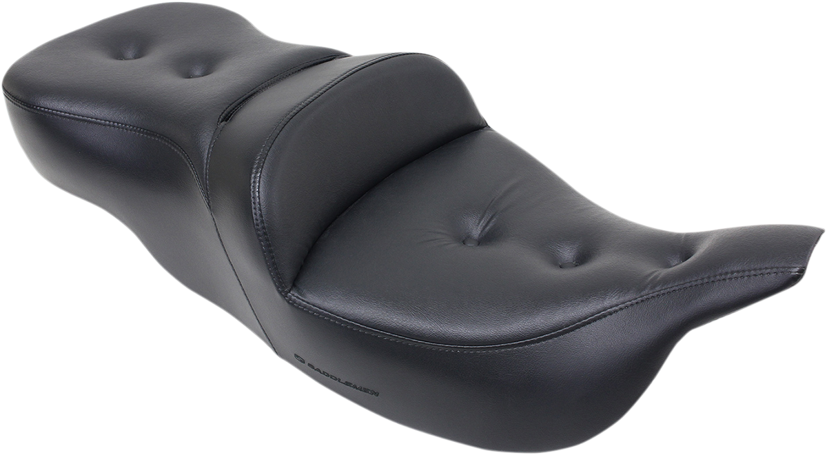 SADDLEMEN Pillow Top Roadsofa* Heated Seat - Black 897-07-181HCT