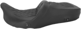 SADDLEMEN Roadsofa* Heated Seat without Backrest - Full Lattice Stitch - '08-'23 FLH 808-07B-182HCT