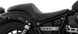 MUSTANG Seat - Tripper Fastback* - Smooth - Black - Bolt 75690