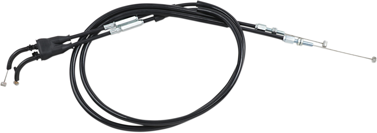 MOTION PRO Black Vinyl Throttle Cable - Push/Pull 03-0442