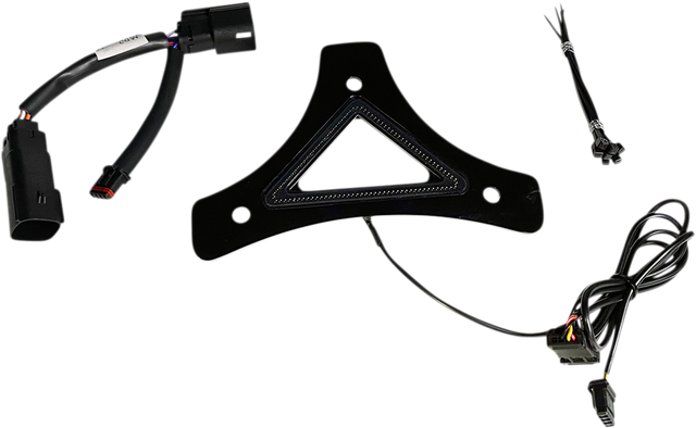 Custom Dynamics LED Backrest Light - Run/Brake - Black CD-BR-SS6-B - Cycle City Outdoors