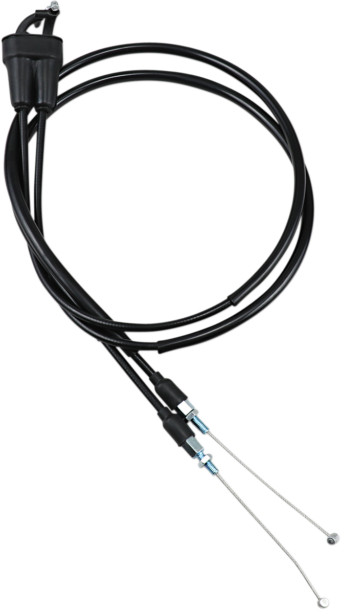 MOTION PRO Black Vinyl Throttle Cable - Push/Pull - KTM/Husqvarna 10-0166