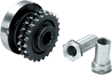 DRAG SPECIALTIES Compensating Sprocket Kit - '84-'90 Big Twin 241272-LBX1