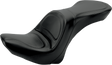 SADDLEMEN Seat - Explorer* - Without Backrest - Stitched - Black - FLSTC '06-'17 800-23-0291