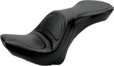 SADDLEMEN Seat - Explorer* - Without Backrest - Stitched - Black - FLSTC '06-'17 800-23-0291