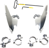 MEMPHIS SHADES Fats/Slim Mounting Kit - Polished - XL883 MEK2001