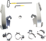 MEMPHIS SHADES Batwing - Mounting Kit - Polished - XL MEK1999