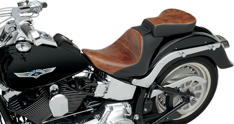 SADDLEMEN Pillion Pad - Lariat - Brown 806-12-016B