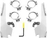 MEMPHIS SHADES Fats/Slim Mounting Kit - Polished - FXDL MEK2013