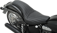 SADDLEMEN Knuckle 2-Up Seat - Ribbed - Black 806-12-047K