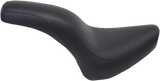 SADDLEMEN Profiler™ Basketweave Seat - Black - Softail '00-'05 800-01-147