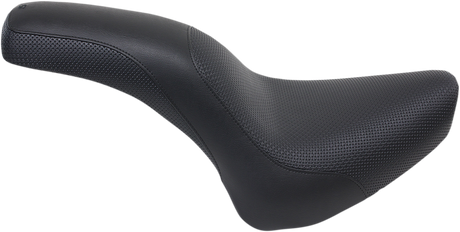 SADDLEMEN Profiler™ Basketweave Seat - Black - Softail '00-'05 800-01-147