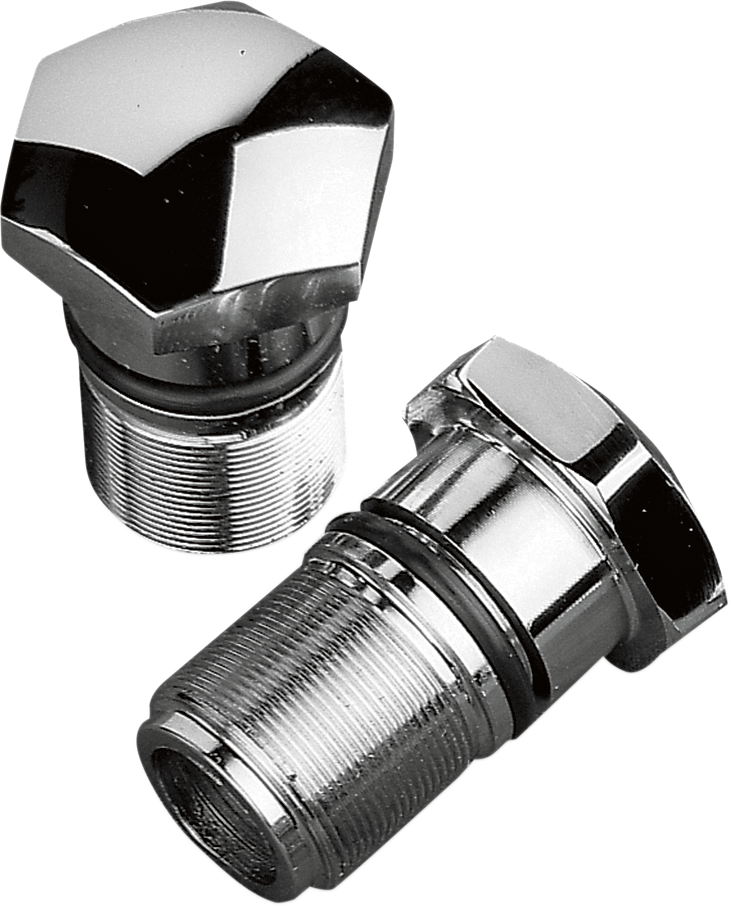 DRAG SPECIALTIES Fork Tube Cap - Chrome 301119-BC105 - Cycle City Outdoors