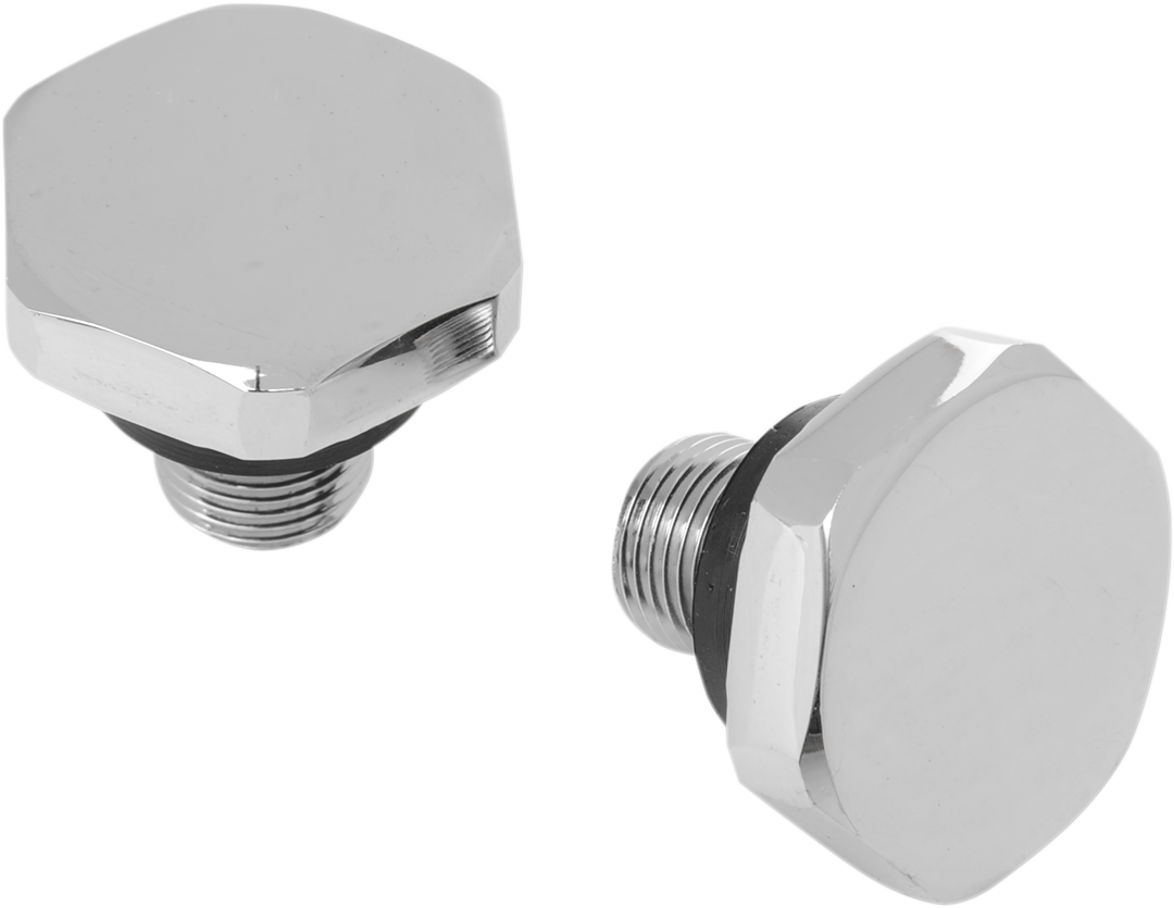 DRAG SPECIALTIES Fork Tube Cap - Upper - Chrome 23-0203A