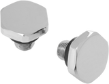 DRAG SPECIALTIES Fork Tube Cap - Upper - Chrome 23-0203A