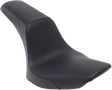 SADDLEMEN Profiler™ Basketweave Seat - Black - Softail '06-'17 806-23-147